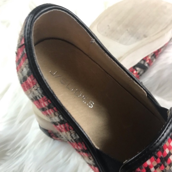 Plaid Anthropologie J/Slides - Picture 5 of 8